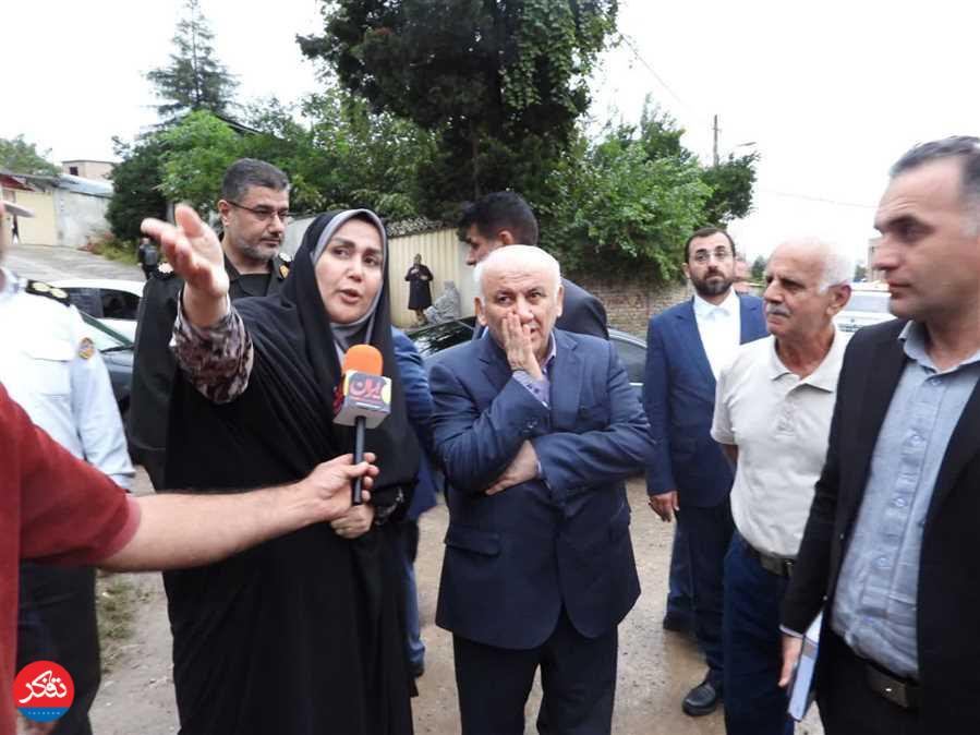 بازدید استاندار مازندران از پل شهرک سپاه سوادکوه شمالی 