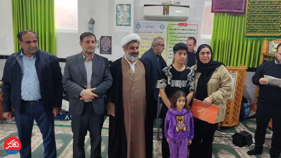 استقبال چشمگیر دانش‌آموزان از مراسم معنوی اعتکاف