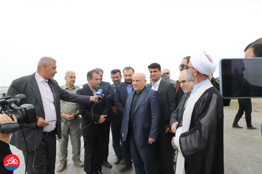 یک سوم از مساحت تالاب میانکاله خشک شد+ عکس
