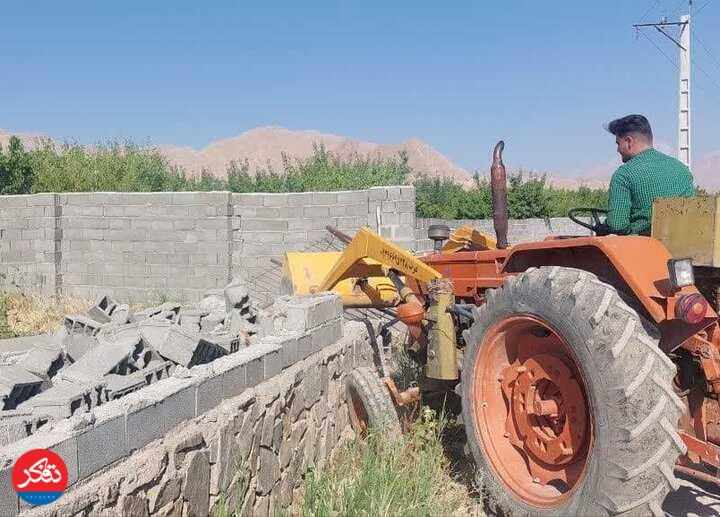 رفع تصرف از ۸ هزار مترمربع از زمین‌های کشاورزی 